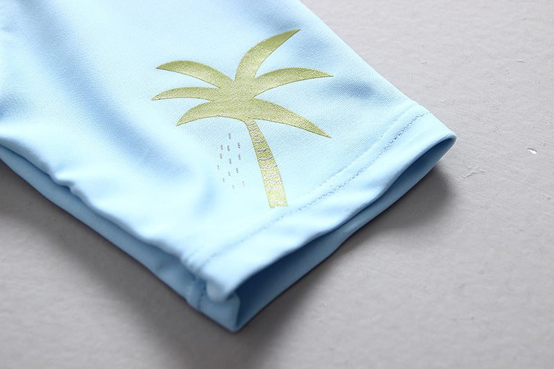 Children - Swim Suit for Boys UPF50 Dinosaur UV Swimwear Boy Baby Bathing Suit Child Swimsuits Rashguard Clothes