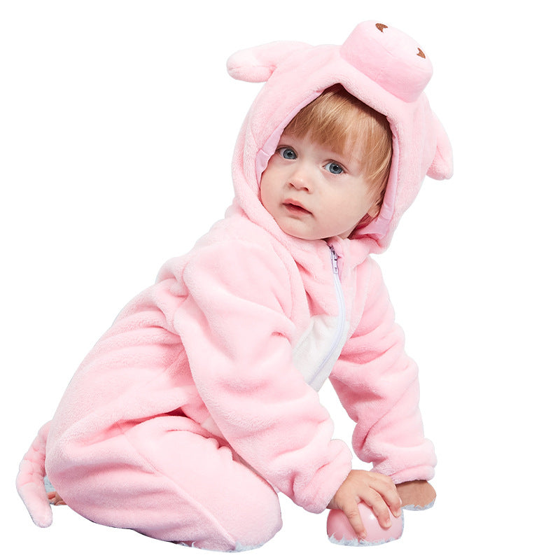 Children - Animal cartoon romper