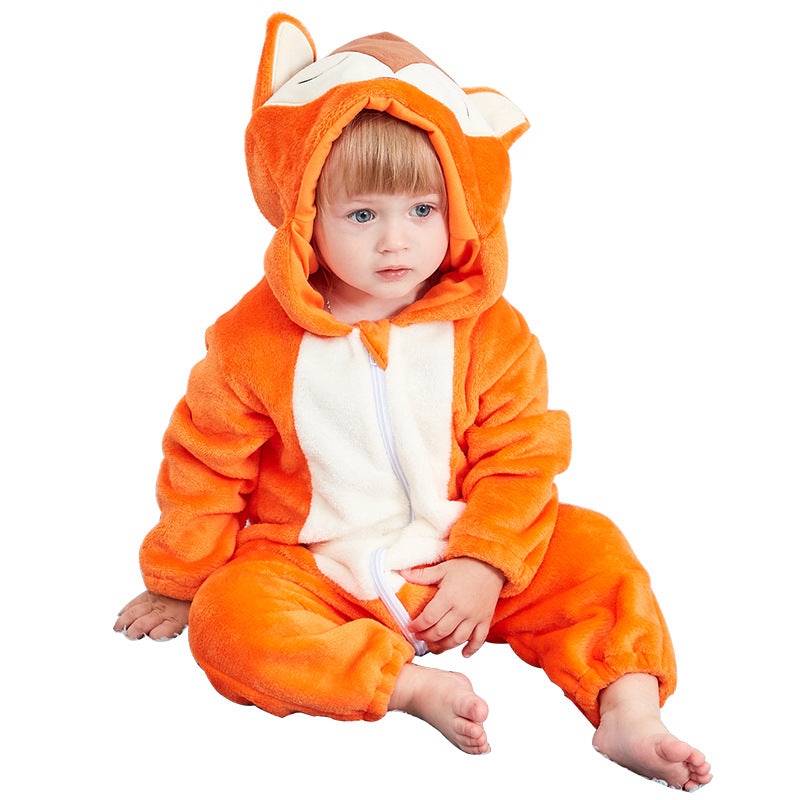 Children - Animal cartoon romper