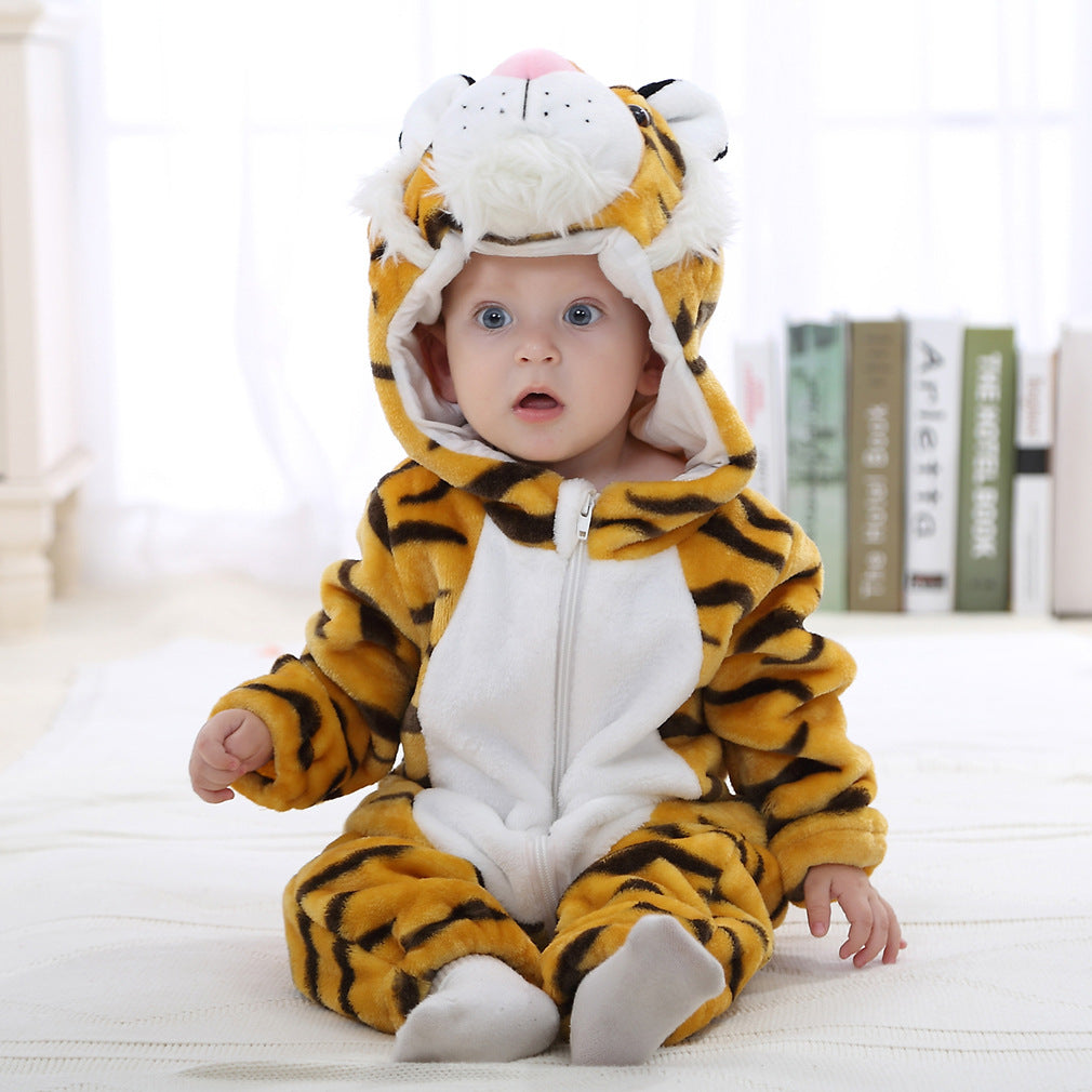 Children - Animal cartoon romper