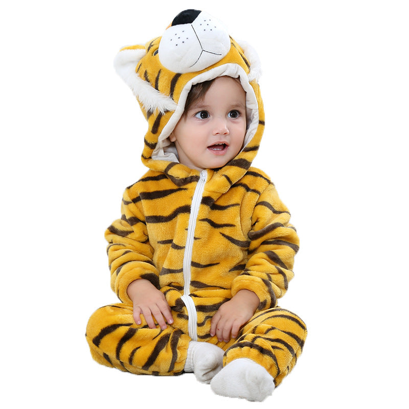 Children - Animal cartoon romper