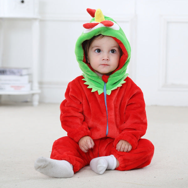 Children - Animal cartoon romper