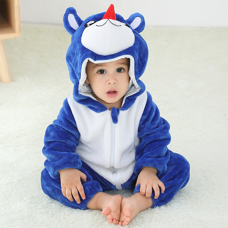 Children - Animal cartoon romper