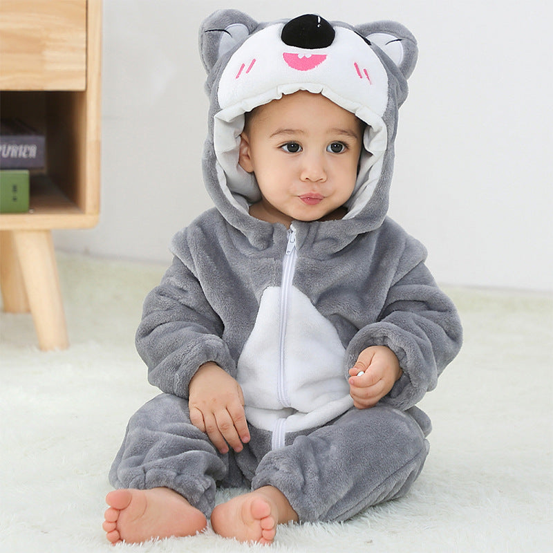 Children - Animal cartoon romper