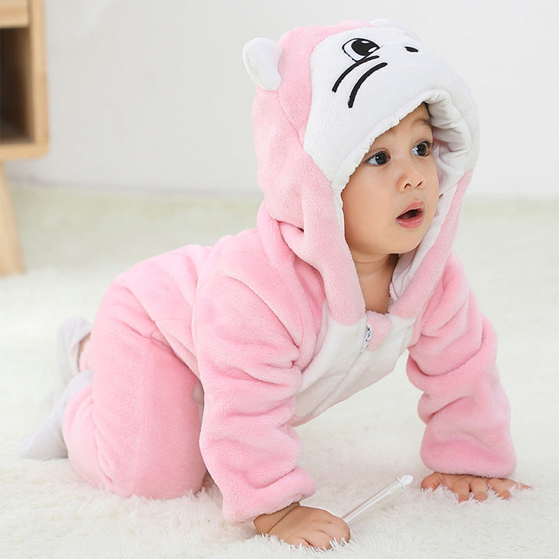 Children - Animal cartoon romper