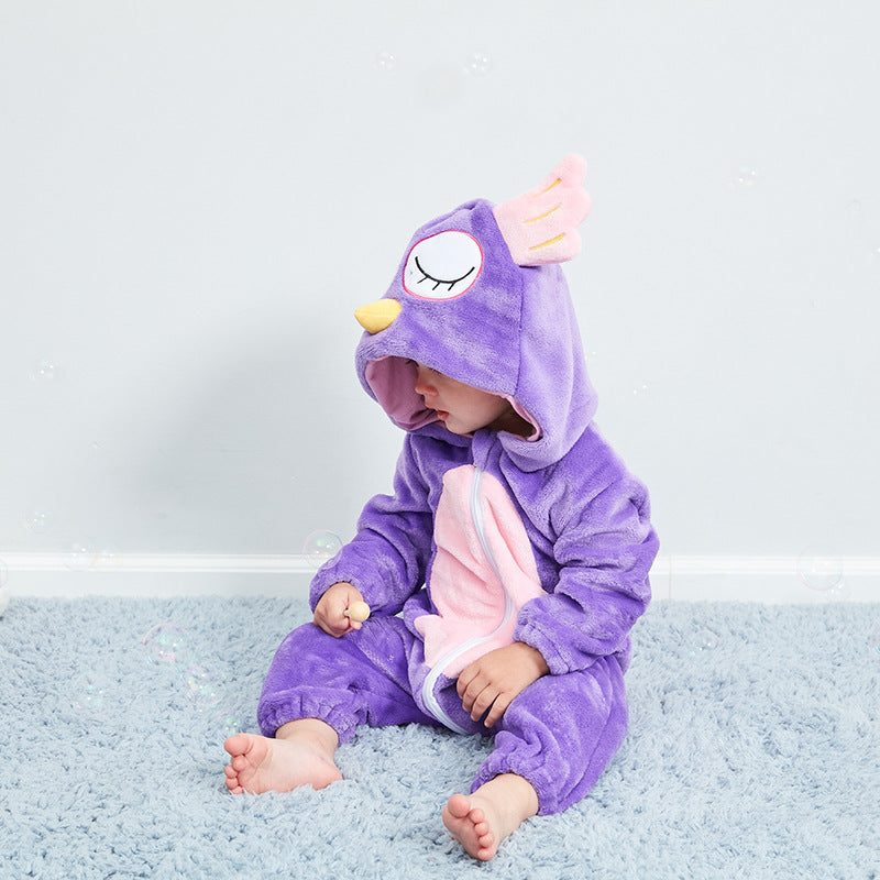 Children - Animal cartoon romper
