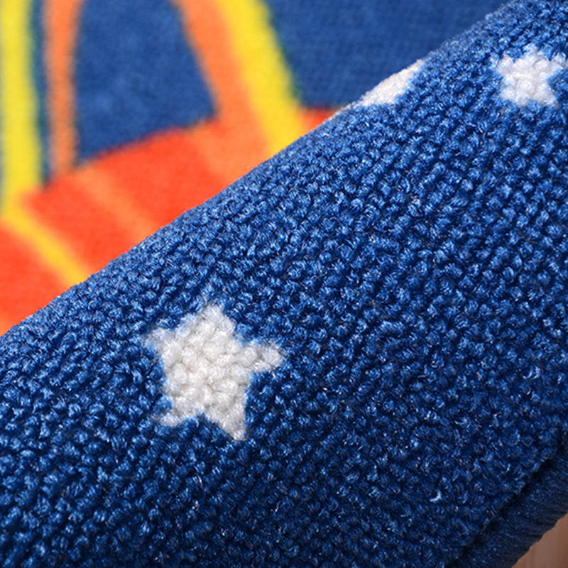 Children - Outer Space Kids Rug Cute Kids Room Carpet