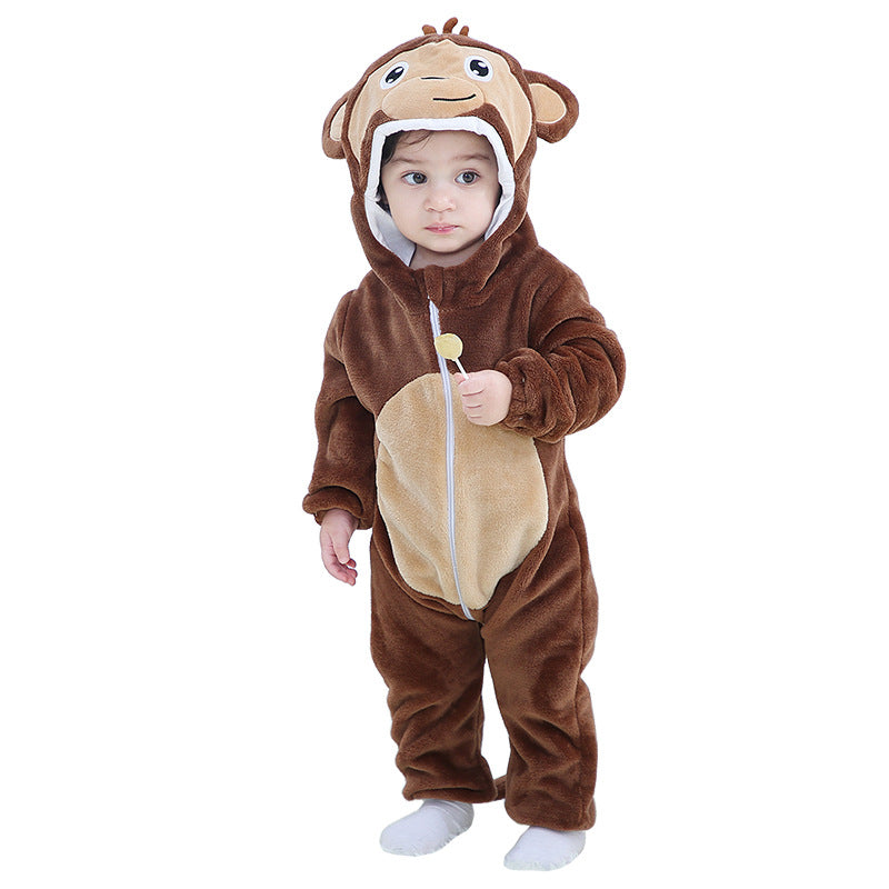 Children - Animal cartoon romper