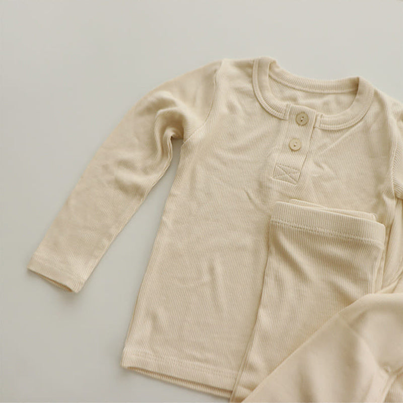 Children Pajamas Sets - Girl or Boy Sleepwear Suit Autumn Kids