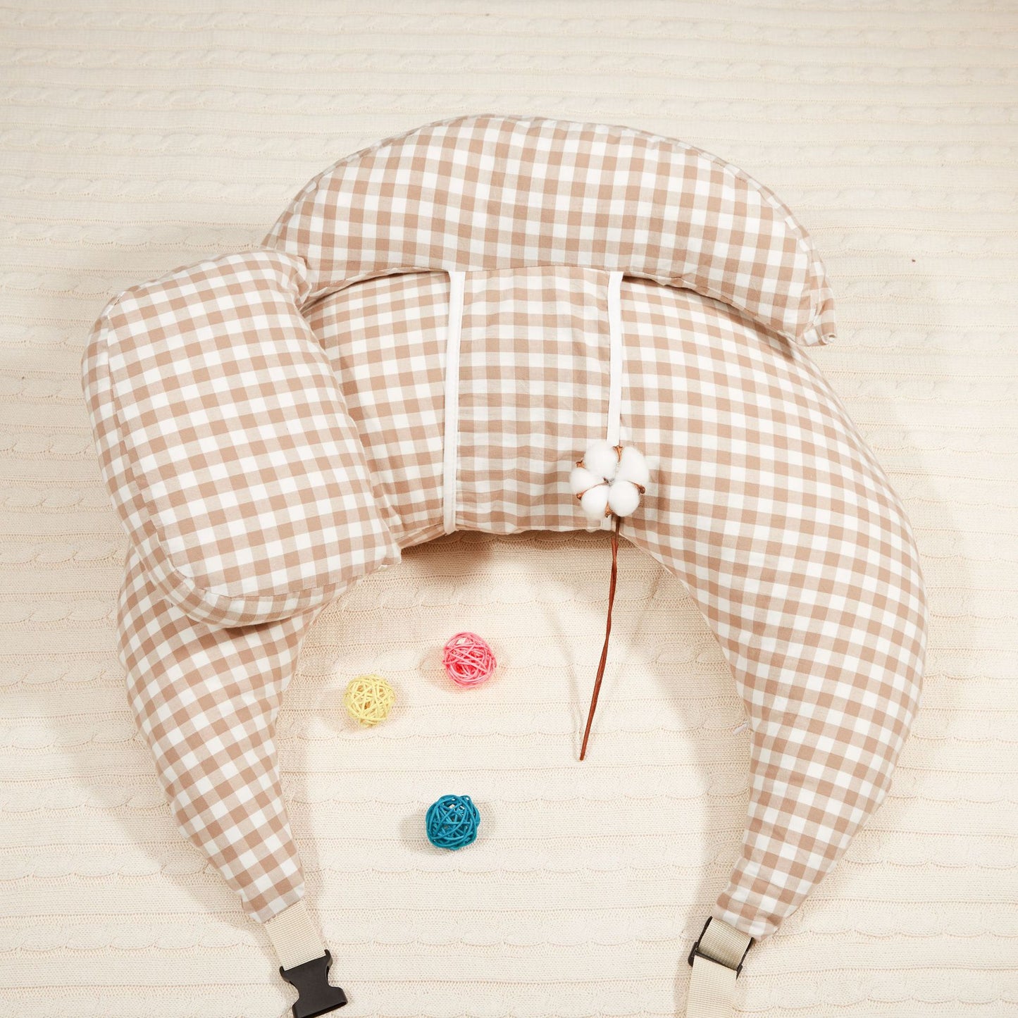 Maternity - Adjustable Nursing Pillow Multifunction Breastfeeding - Washable