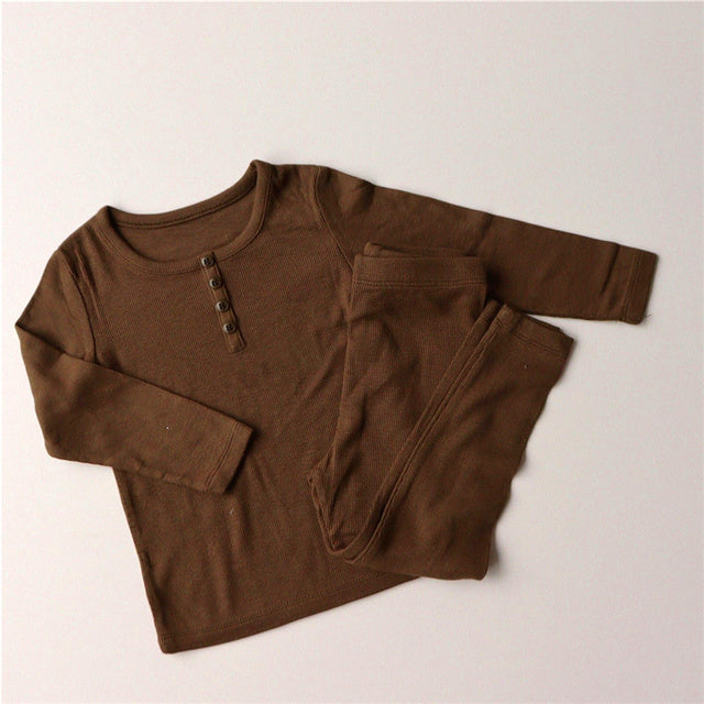 Children Pajamas Sets - Girl or Boy Sleepwear Suit Autumn Kids