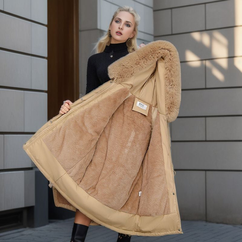 Women’s Winter Jacket - SuedeCotton Coat Korean Version