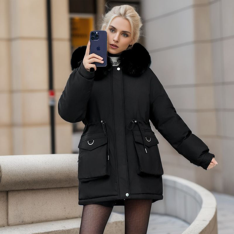 Women’s Winter Jacket - SuedeCotton Coat Korean Version