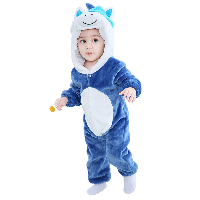 Children - Animal cartoon romper