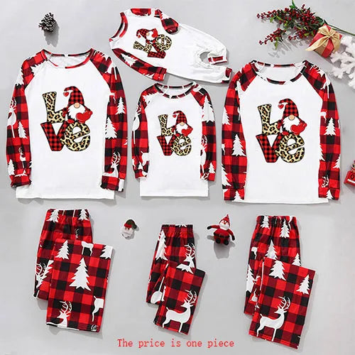 Christmas Costume Mom Dad And Me Clothes Set Christmas Family Matching Outfits New Year Adult Kids Pajamas Suit Baby Romper