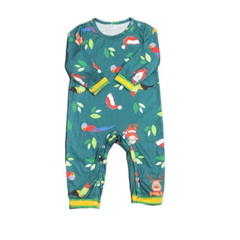 Christmas Family Matching Outfits Letter Print Pajamas Father Mother Kids Clothes Xmas Sleepwear Family Clothing Set New Year