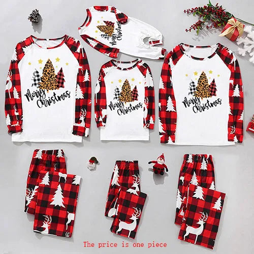 Christmas Costume Mom Dad And Me Clothes Set Christmas Family Matching Outfits New Year Adult Kids Pajamas Suit Baby Romper