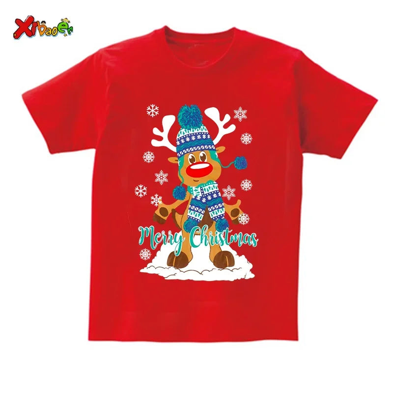 Christmas Family Matching Outfit Shirt Christmas Pajamas Set Matching Outfits Baby Girl Rompers Sleepwear Family Gift Shirt