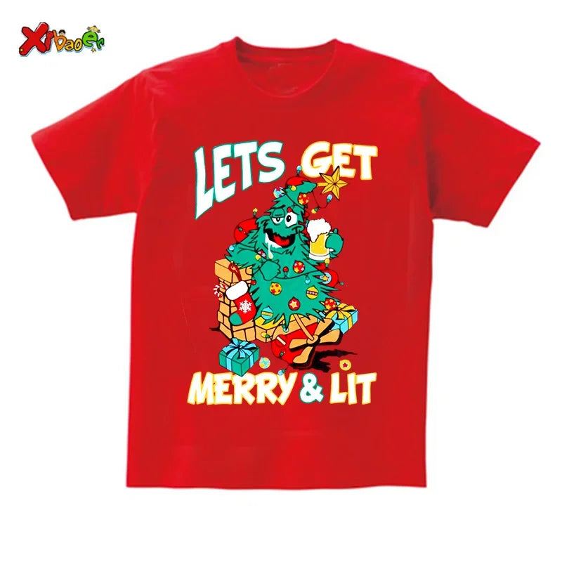 Christmas Family Matching Outfit Shirt Christmas Pajamas Set Matching Outfits Baby Girl Rompers Sleepwear Family Gift Shirt