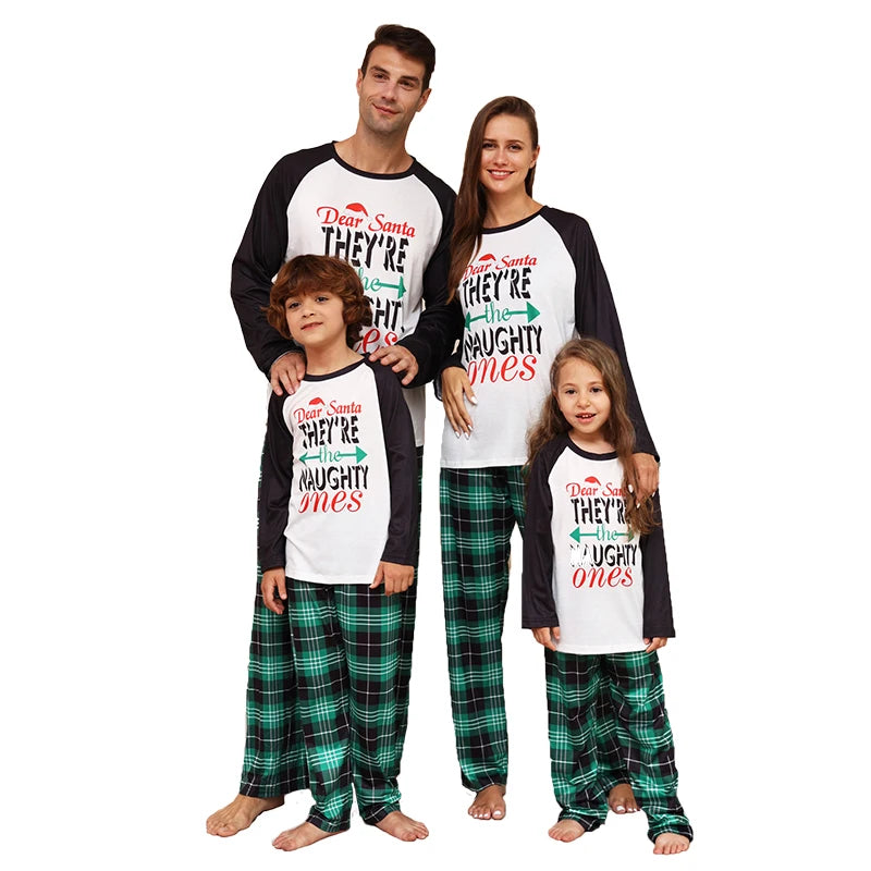 Xmas Family Matching Christmas Pajamas Adult Kids Mother And Daughter Set Baby Romper Sleepwear Pajamas Clothes
