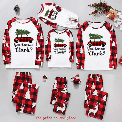 Christmas Costume Mom Dad And Me Clothes Set Christmas Family Matching Outfits New Year Adult Kids Pajamas Suit Baby Romper