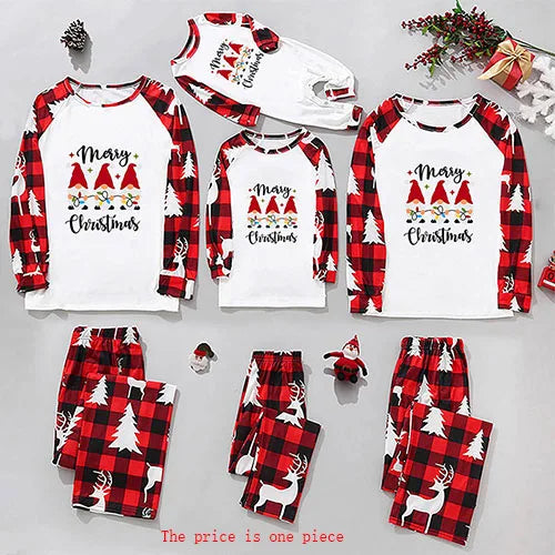 Christmas Costume Mom Dad And Me Clothes Set Christmas Family Matching Outfits New Year Adult Kids Pajamas Suit Baby Romper