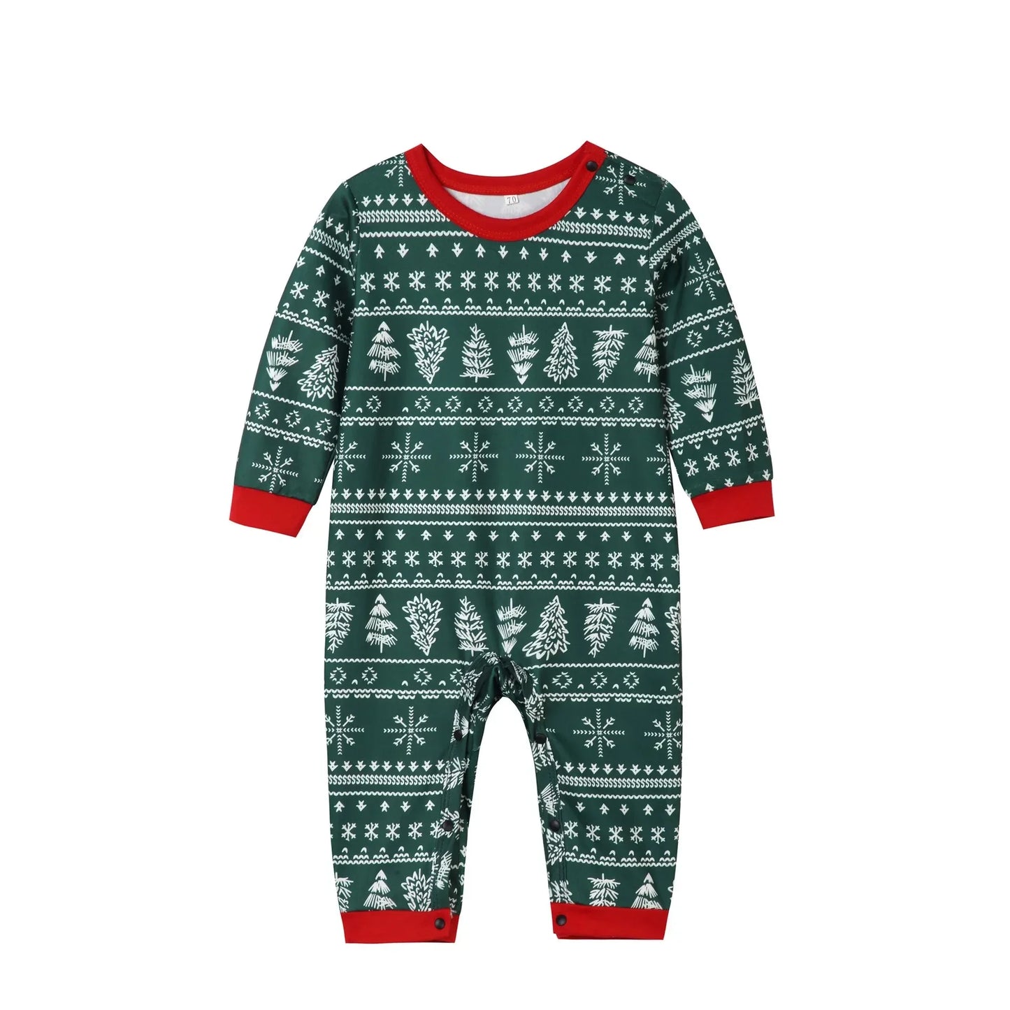 Christmas Family Matching Pajamas Mother Daughter Father Son Family Look Outfit Baby Girl Rompers Sleepwear Pajamas