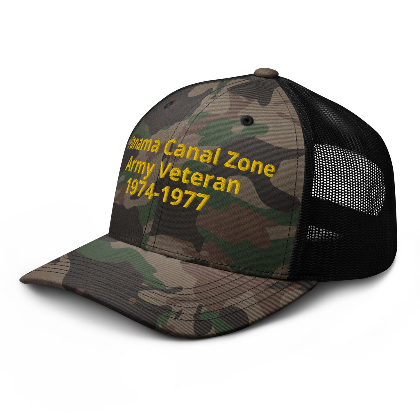 Personalize your Camouflage trucker hat