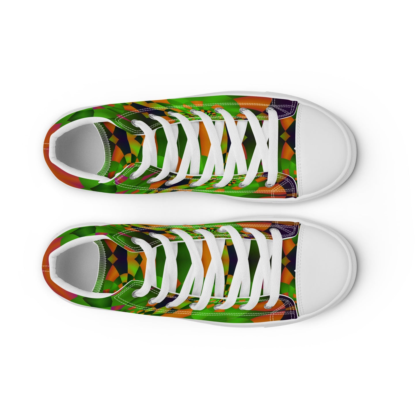 Men’s high top canvas shoes