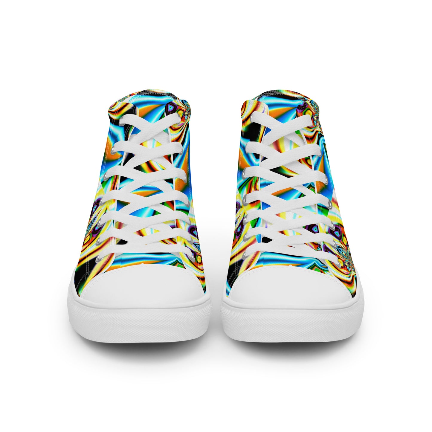 Men’s high top canvas shoes
