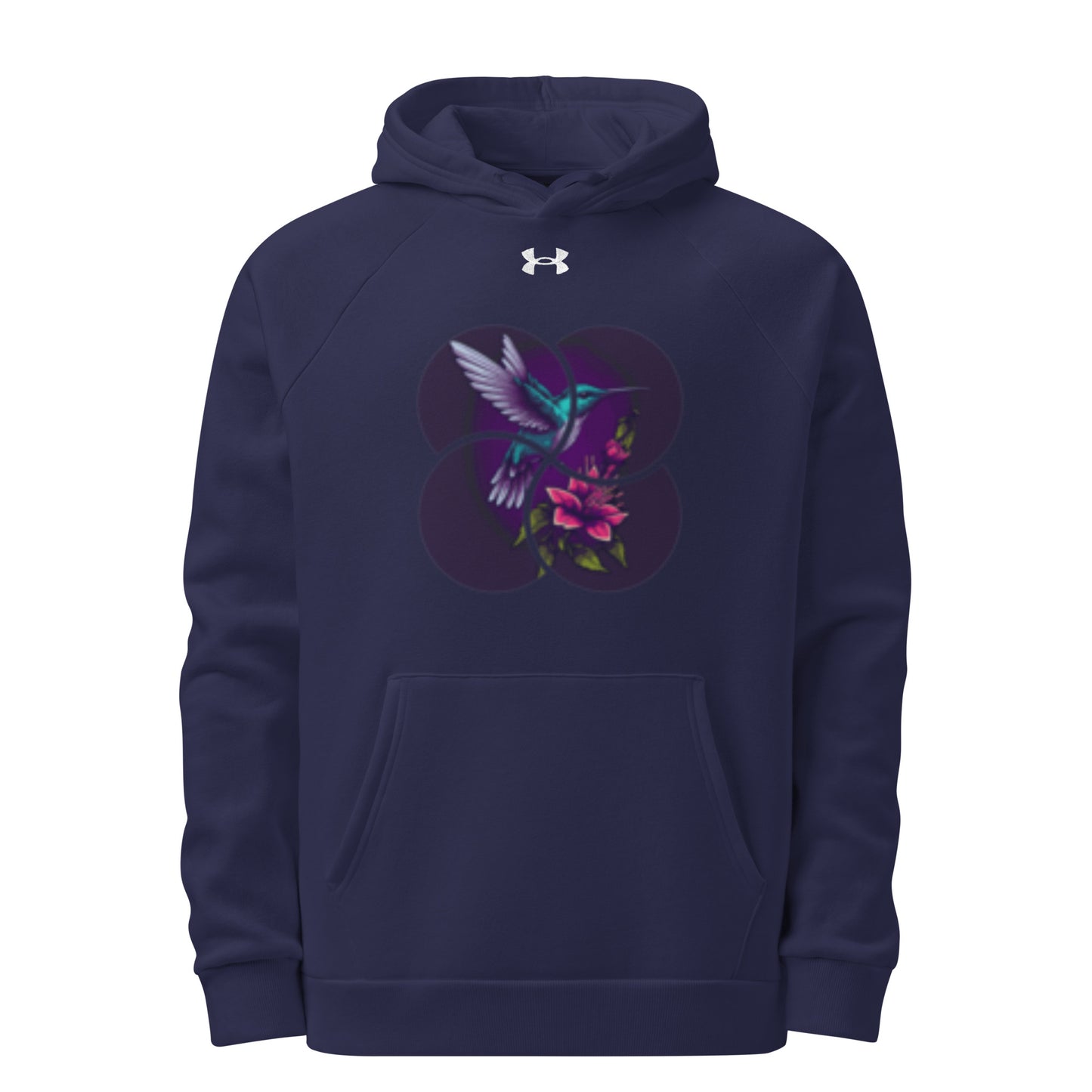 Under Armour® hoodie hummingbird in circles design