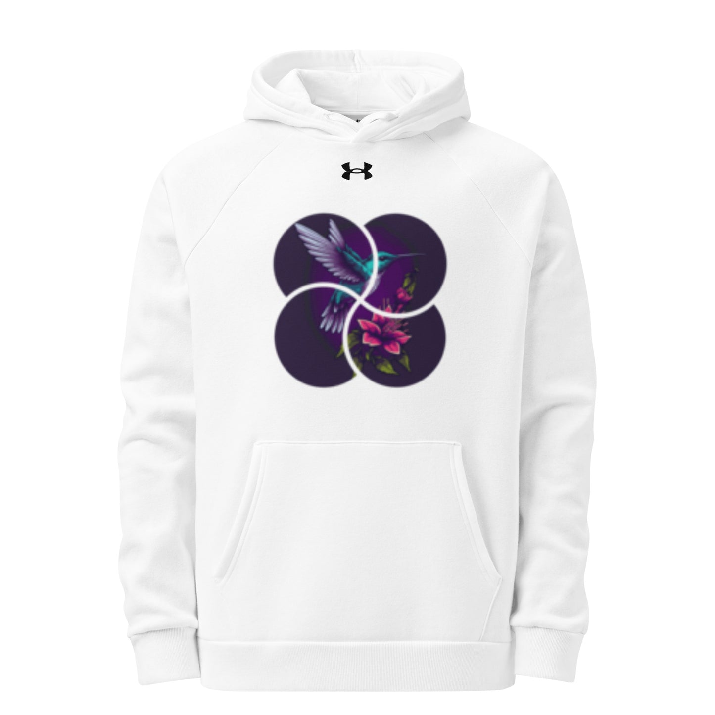 Under Armour® hoodie hummingbird in circles design