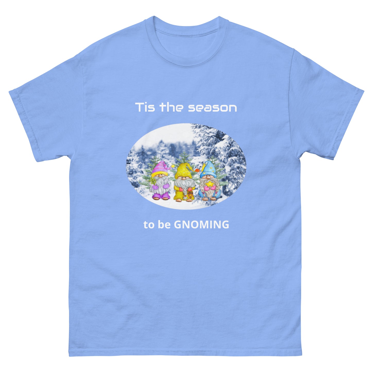 Christmas Gnome tshirt - It’s the season to be gnoming Unisex classic tee