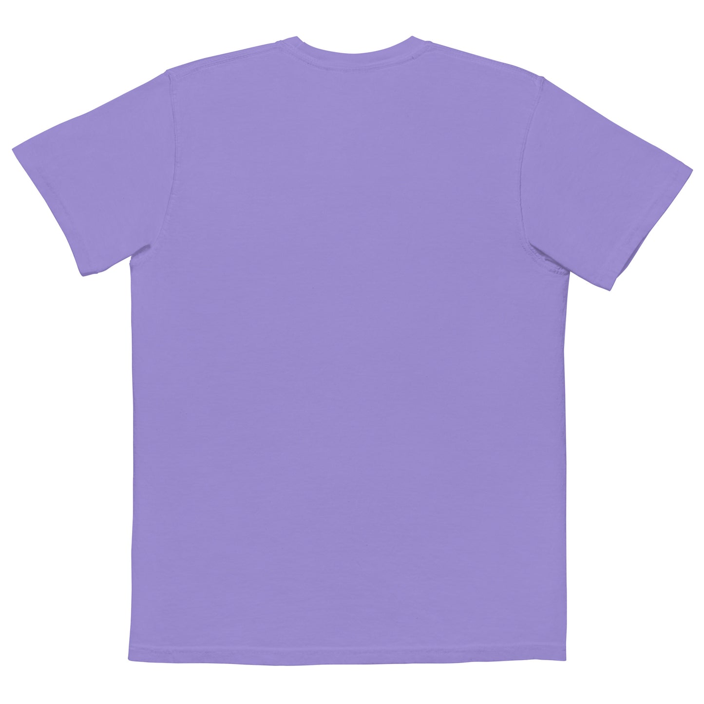 Unisex garment-dyed pocket t-shirt with Forgotten CZ Veterans on pocket design