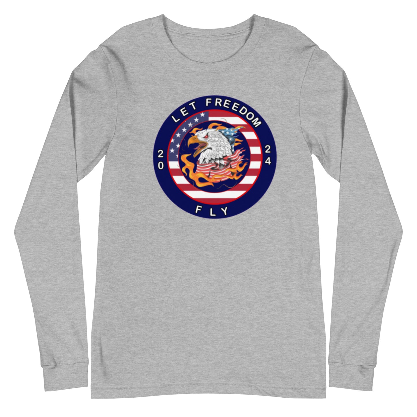Let Freedom Fly 2024 Election Unisex Long Sleeve Tee