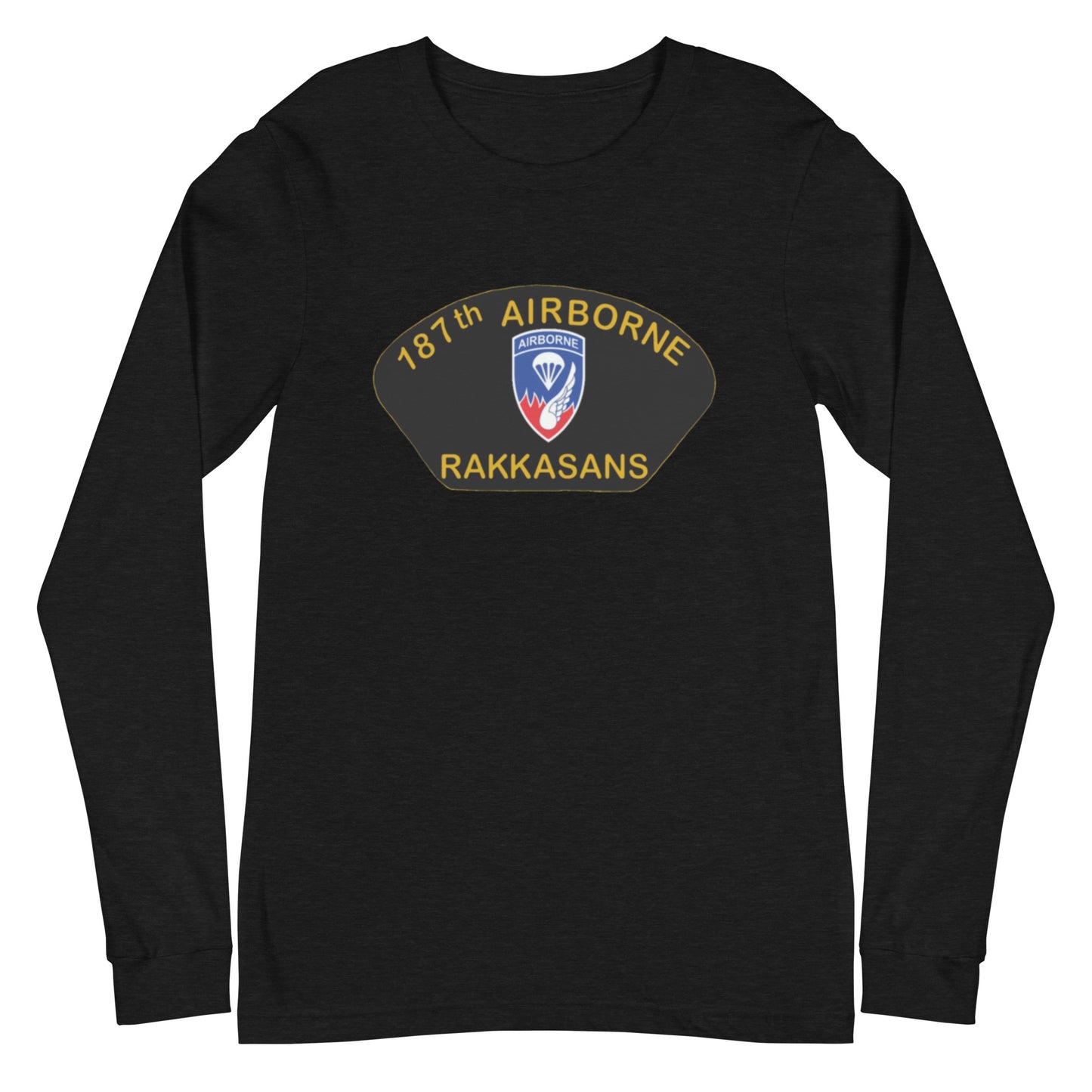 187th Airborne RAKKASANS Unisex Long Sleeve Tee