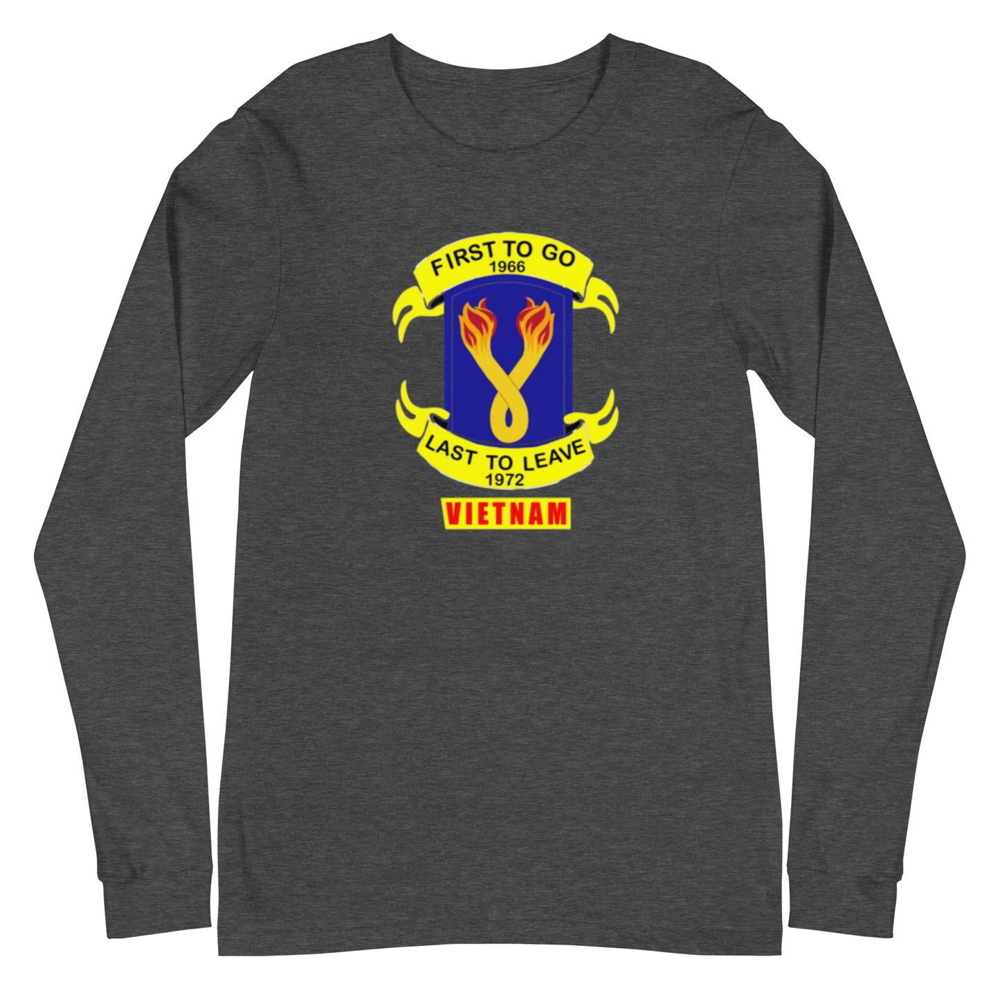Vietnam Burning Ropes Design Unisex Long Sleeve Tee