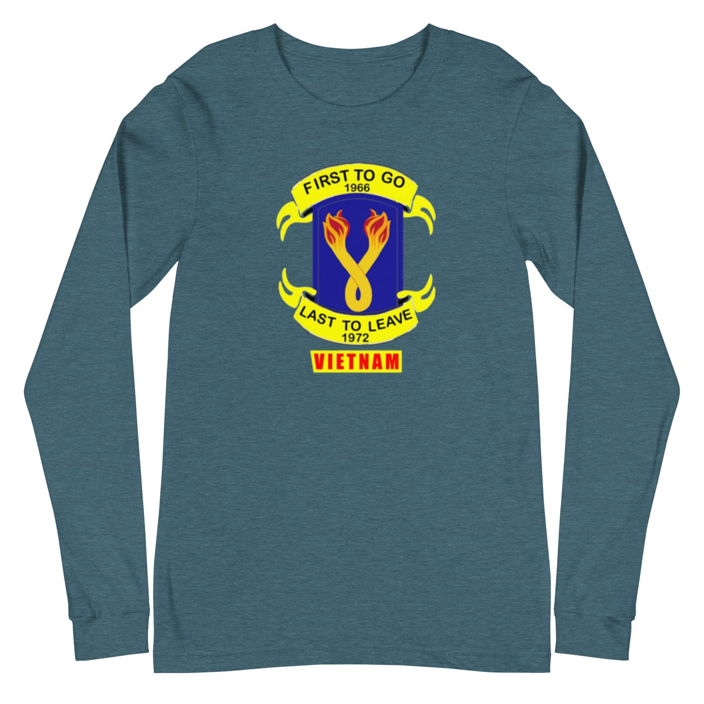 Vietnam Burning Ropes Design Unisex Long Sleeve Tee