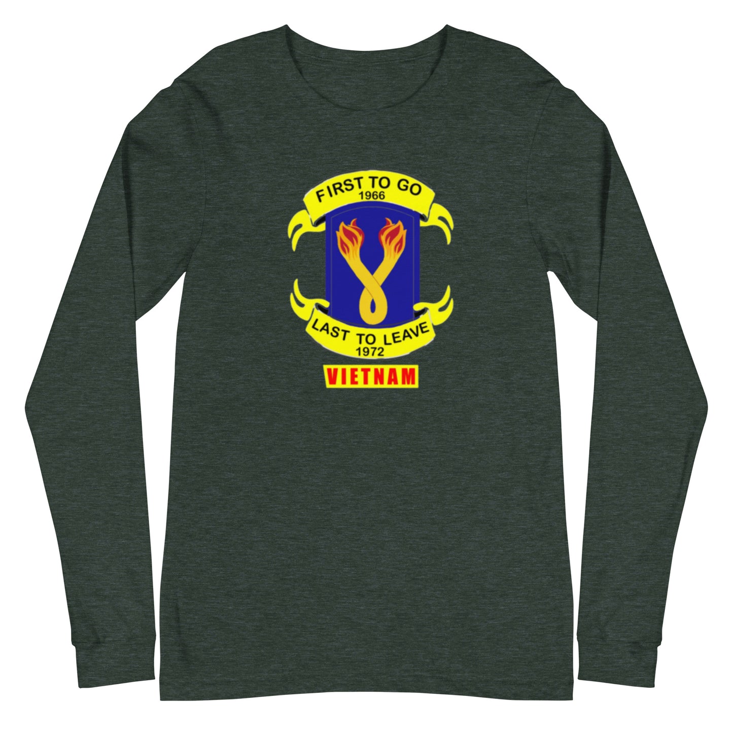 Vietnam Burning Ropes Design Unisex Long Sleeve Tee