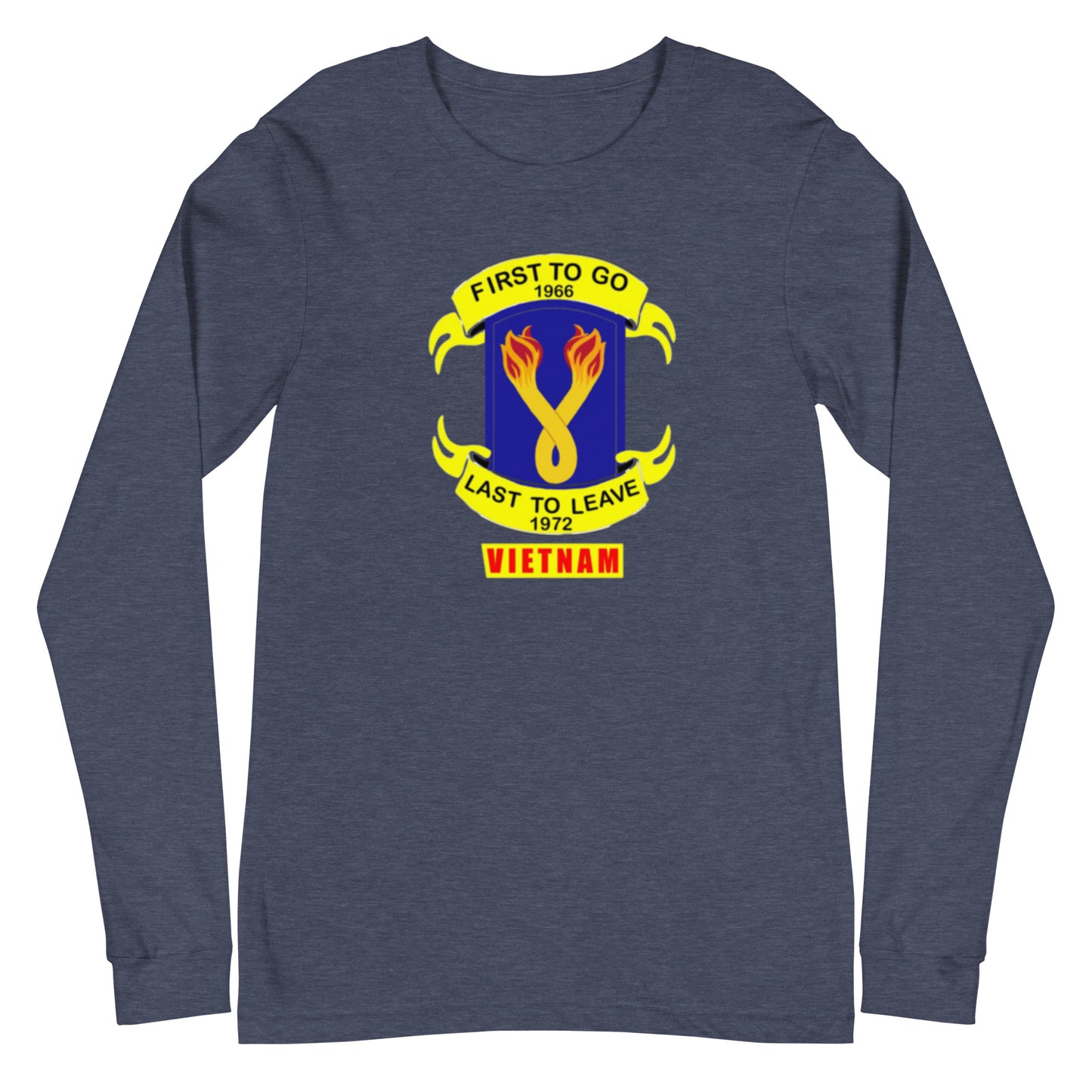 Vietnam Burning Ropes Design Unisex Long Sleeve Tee