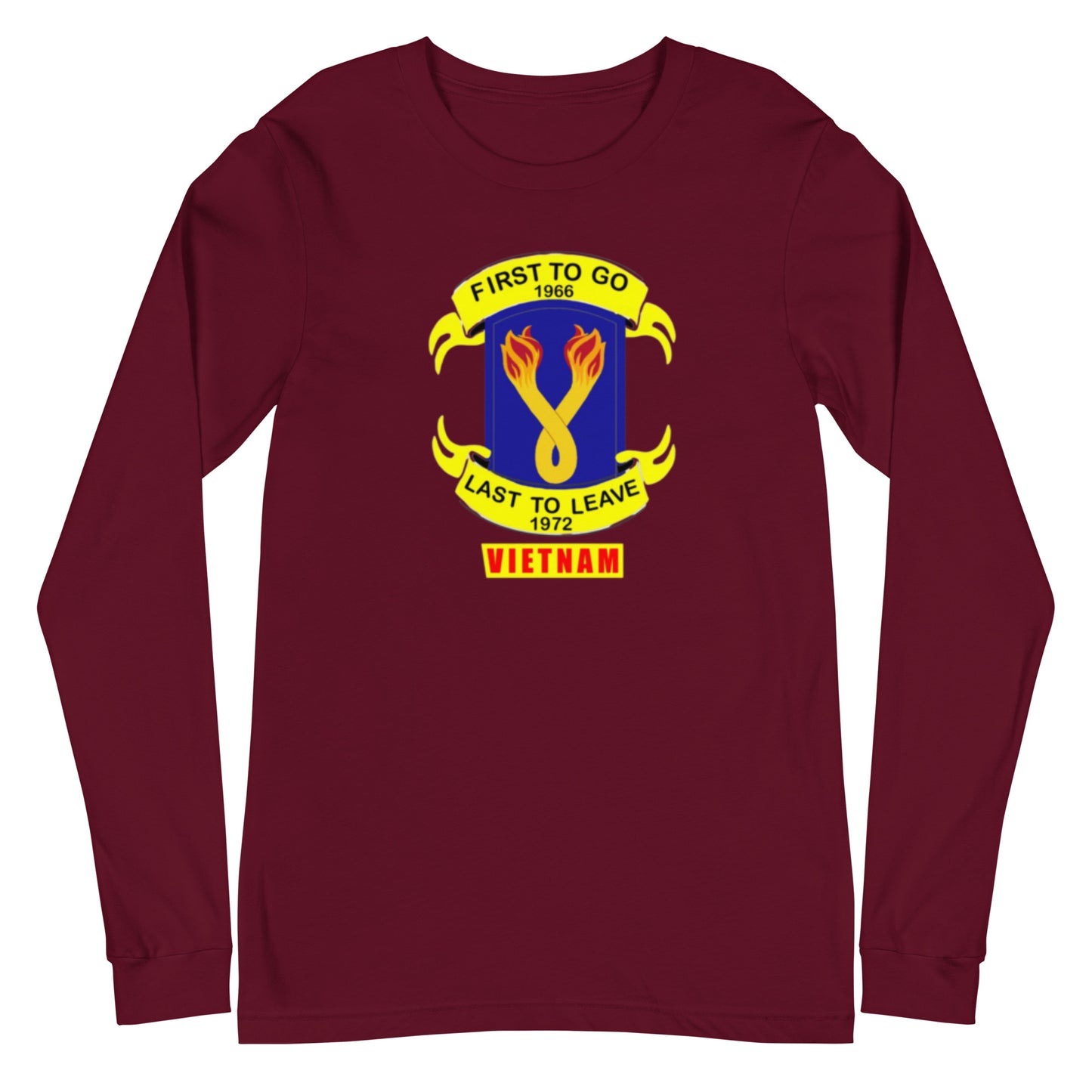 Vietnam Burning Ropes Design Unisex Long Sleeve Tee
