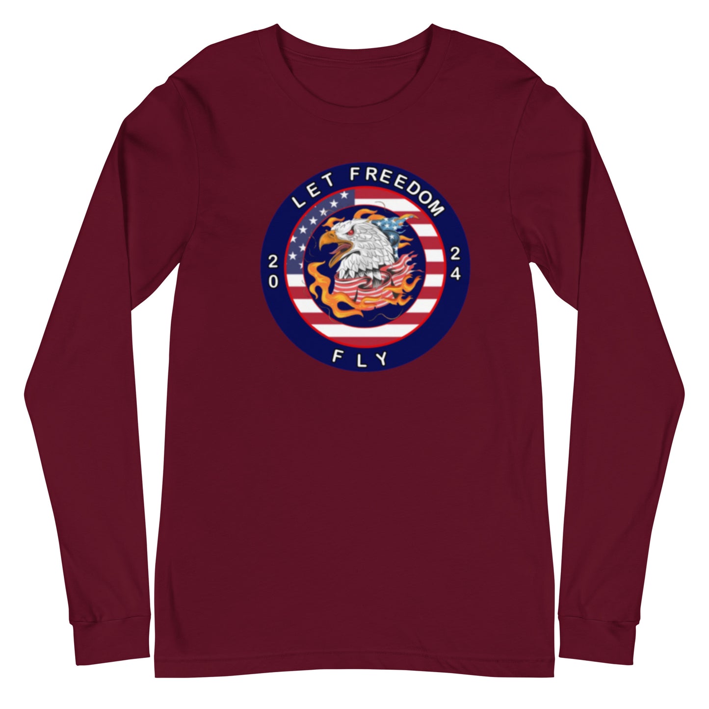 Let Freedom Fly 2024 Election Unisex Long Sleeve Tee