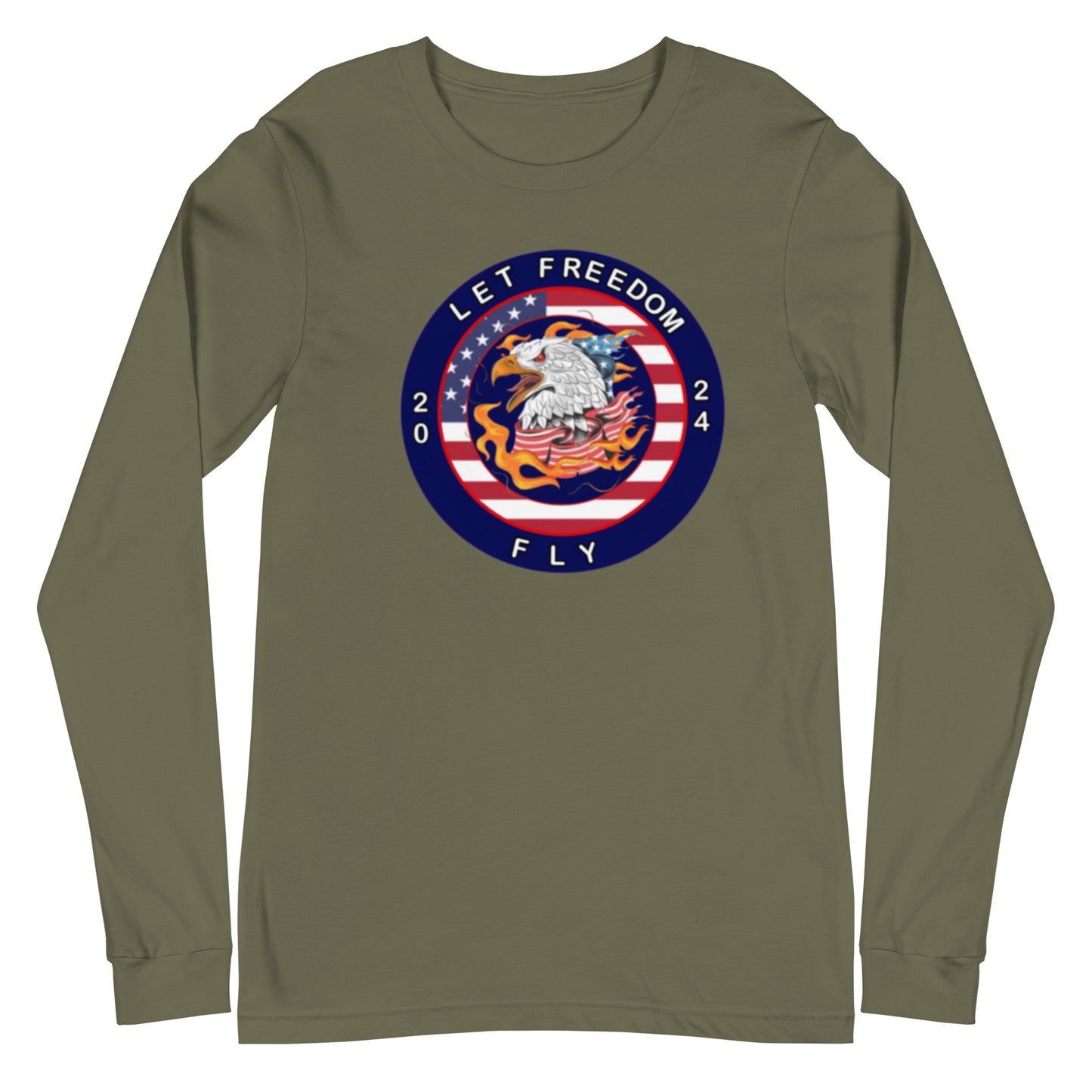 Let Freedom Fly 2024 Election Unisex Long Sleeve Tee