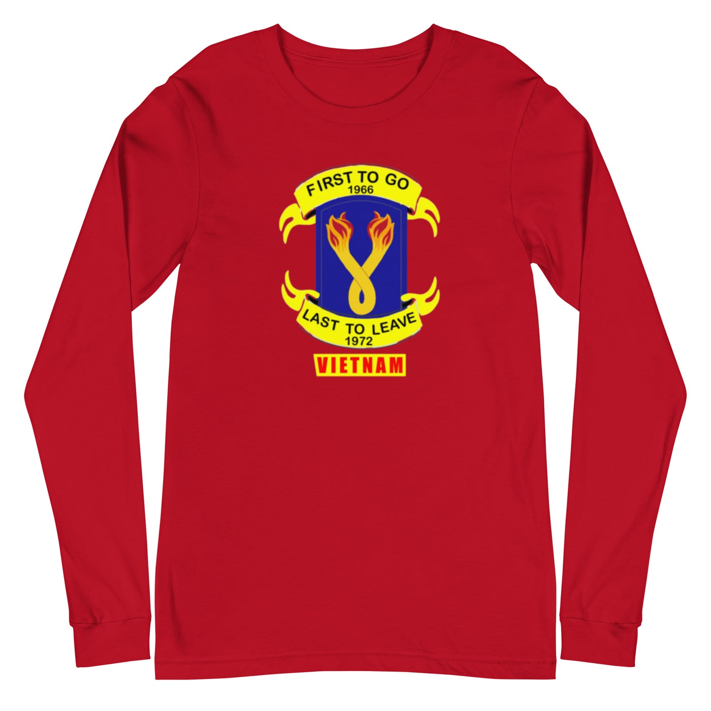 Vietnam Burning Ropes Design Unisex Long Sleeve Tee