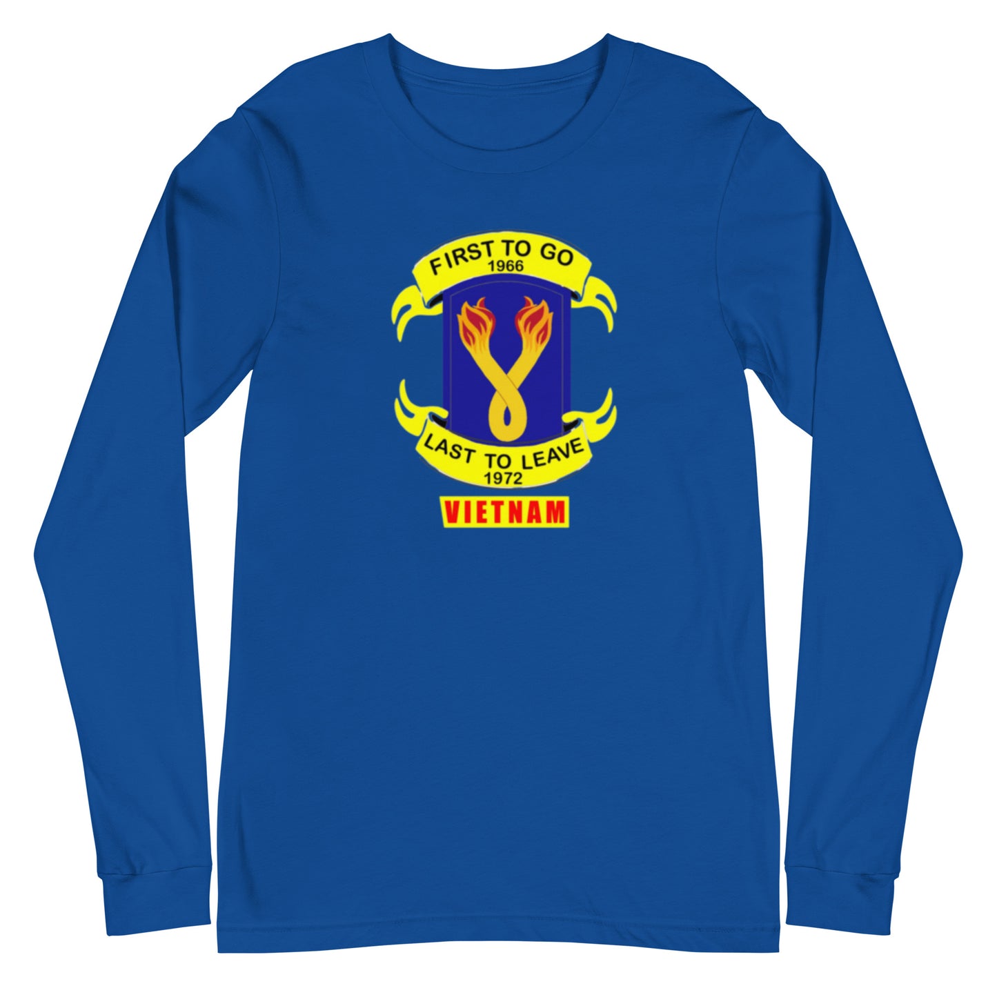 Vietnam Burning Ropes Design Unisex Long Sleeve Tee