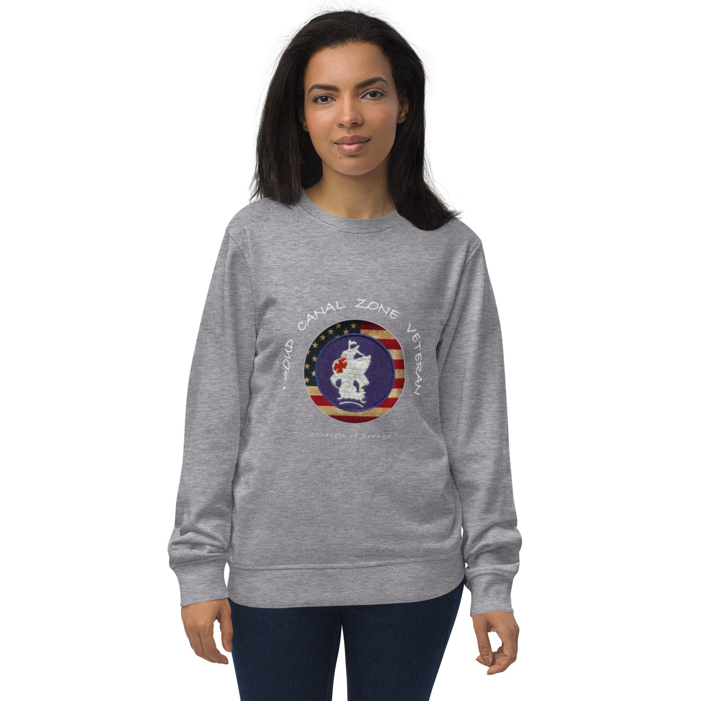 Panama Canal Zone - Proud Canal Zone Veteran Raglan Sweatshirt - Unisex shirt for both men or women