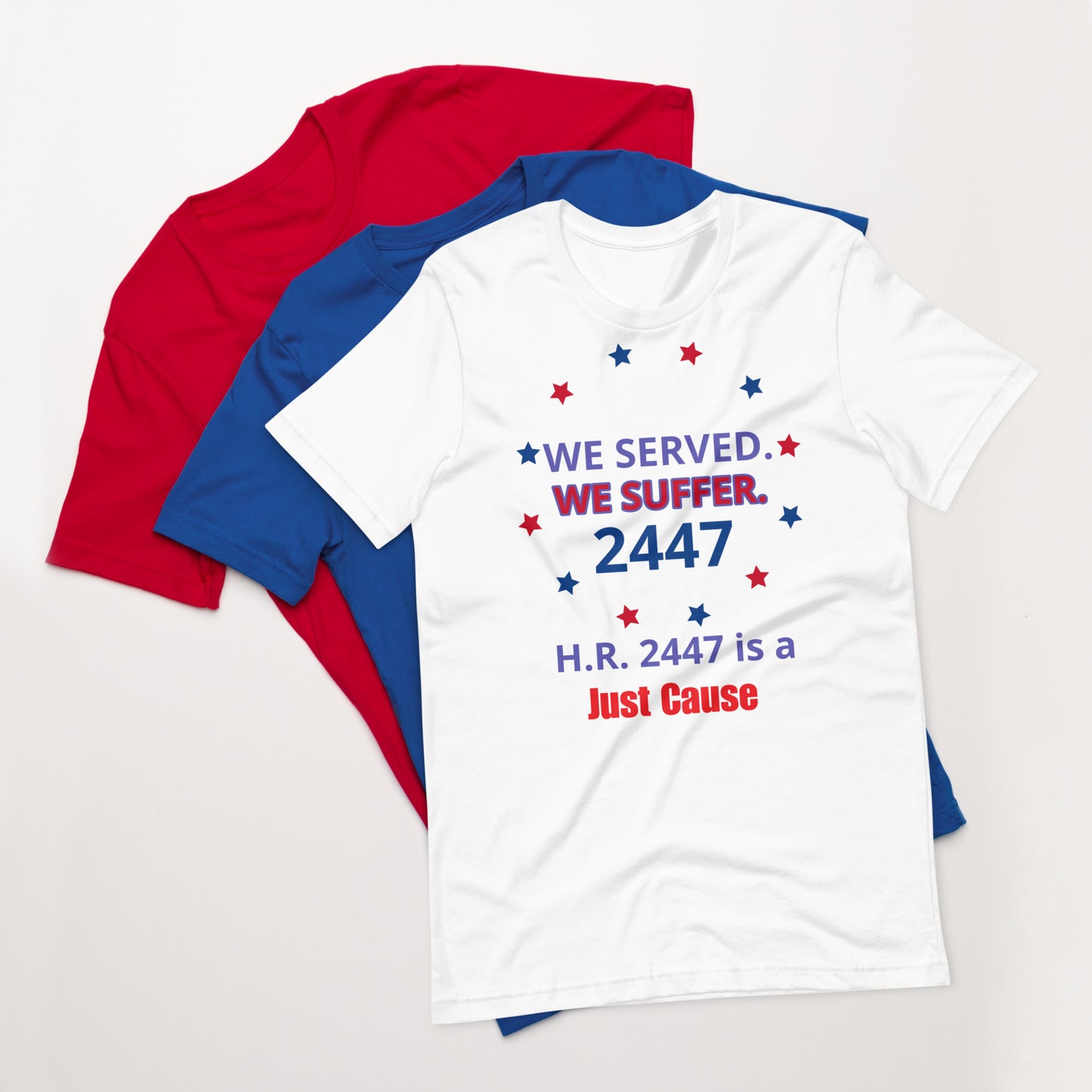 Support H.R. 2447 Panama Canal Zone veteran - Unisex t-shirt