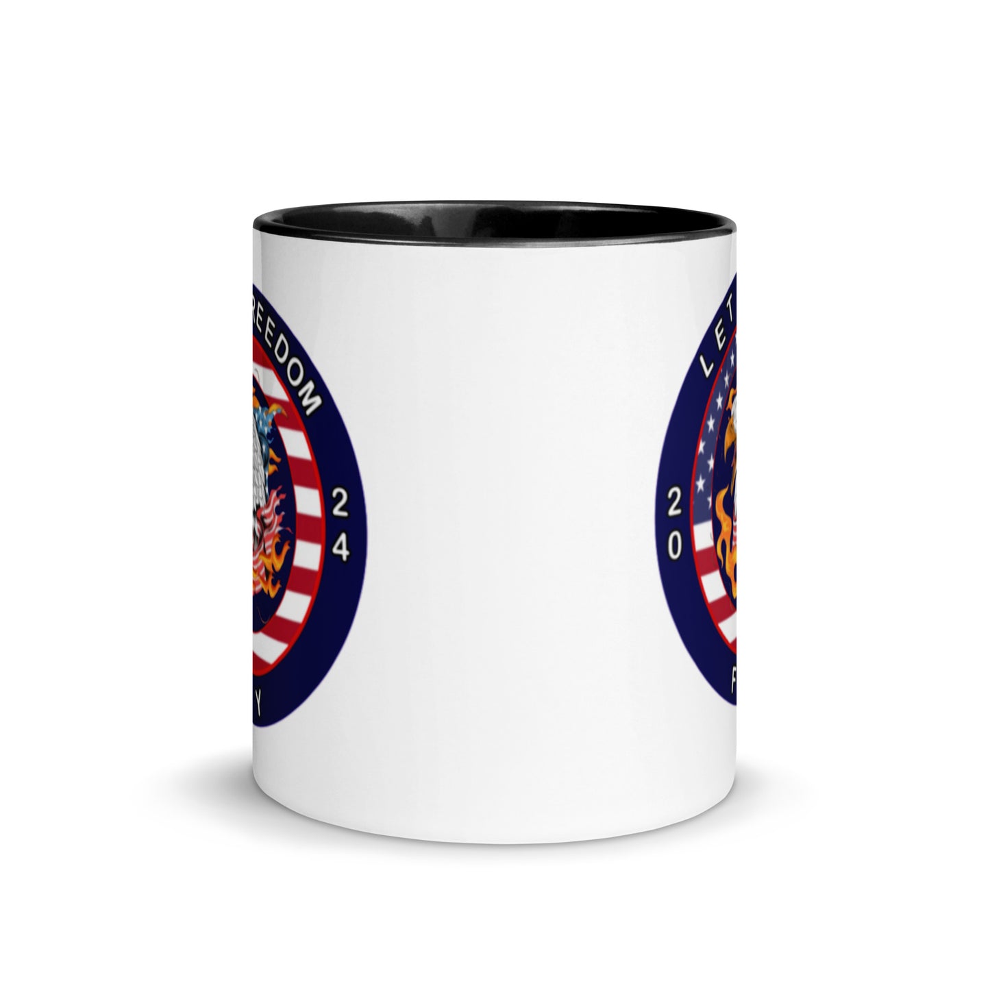 Mug with Color Inside - Let Freedom Fly design