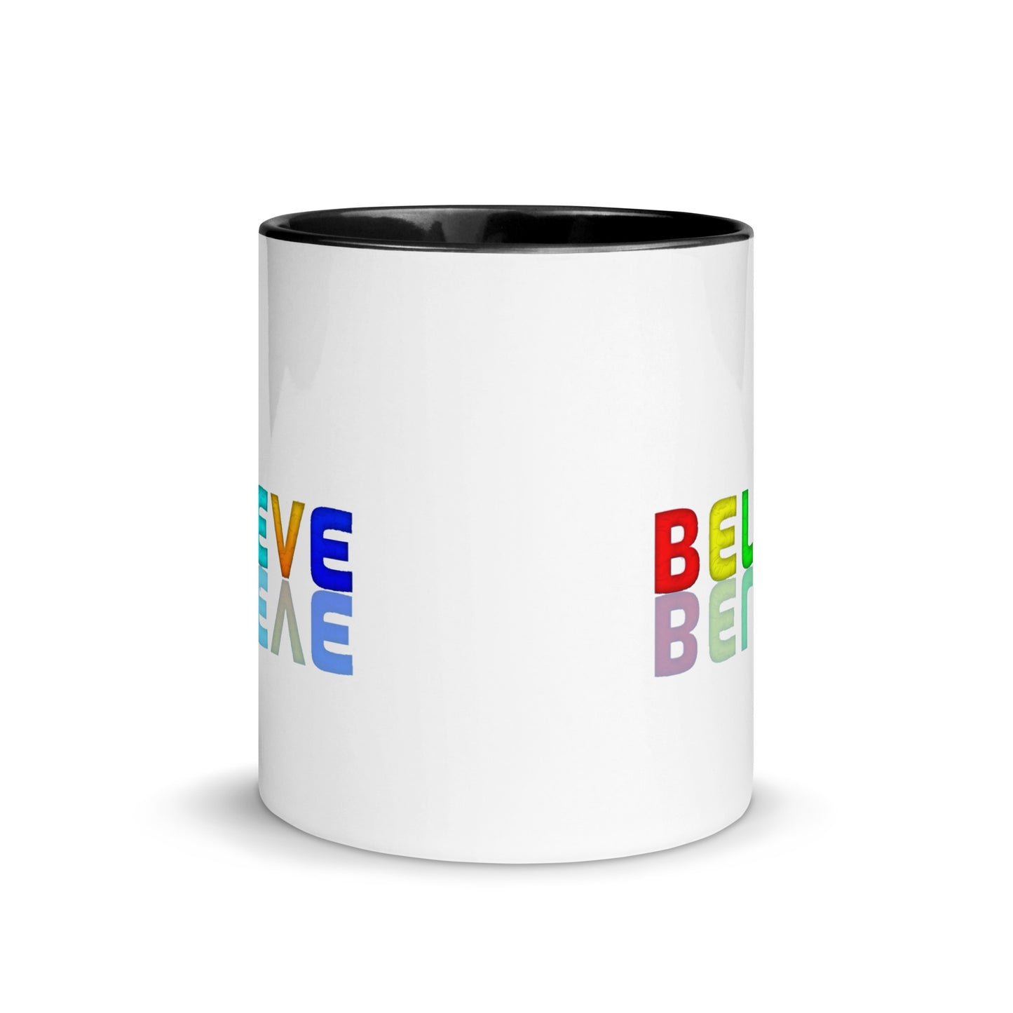 Mug with Color Inside - believe design