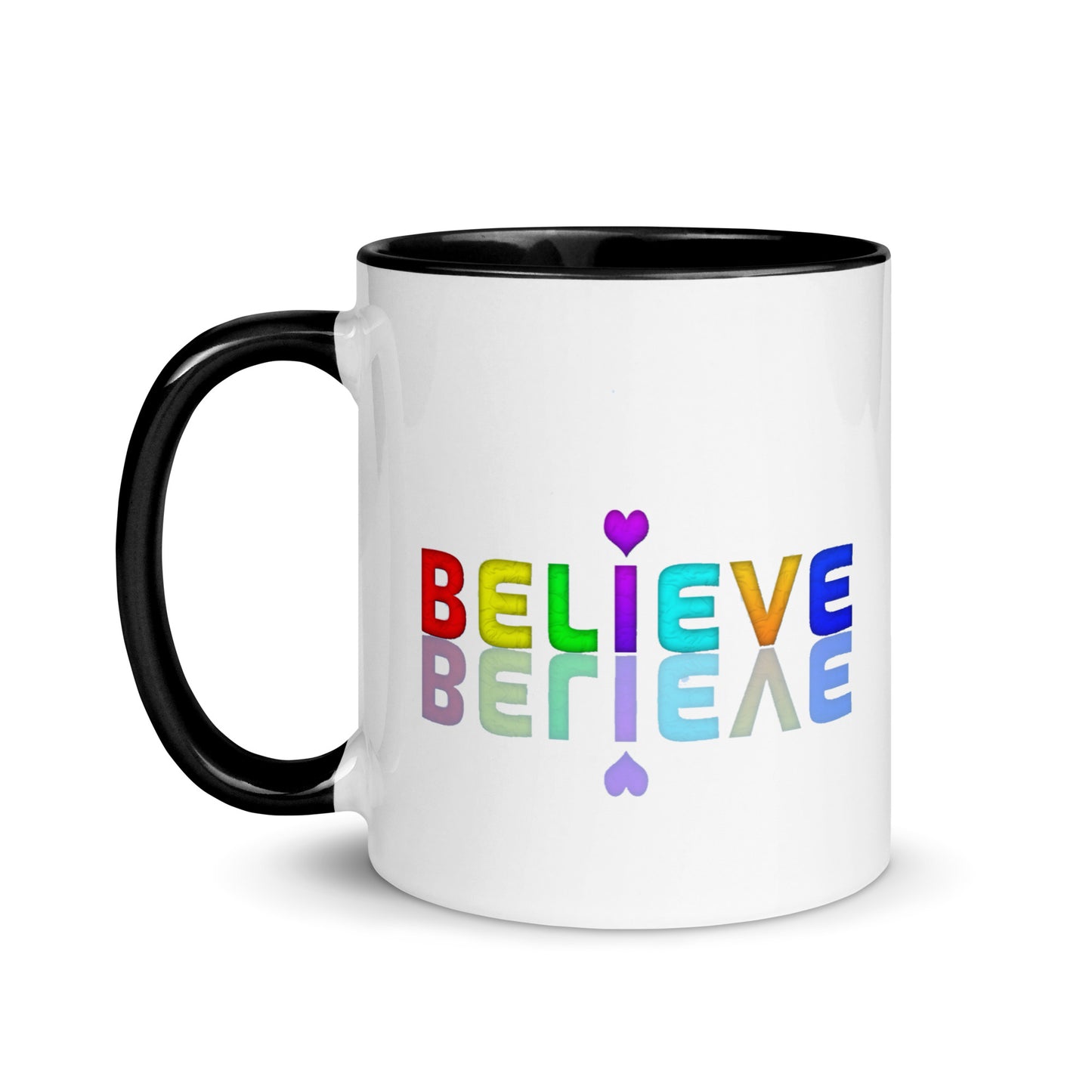 Mug with Color Inside - believe design